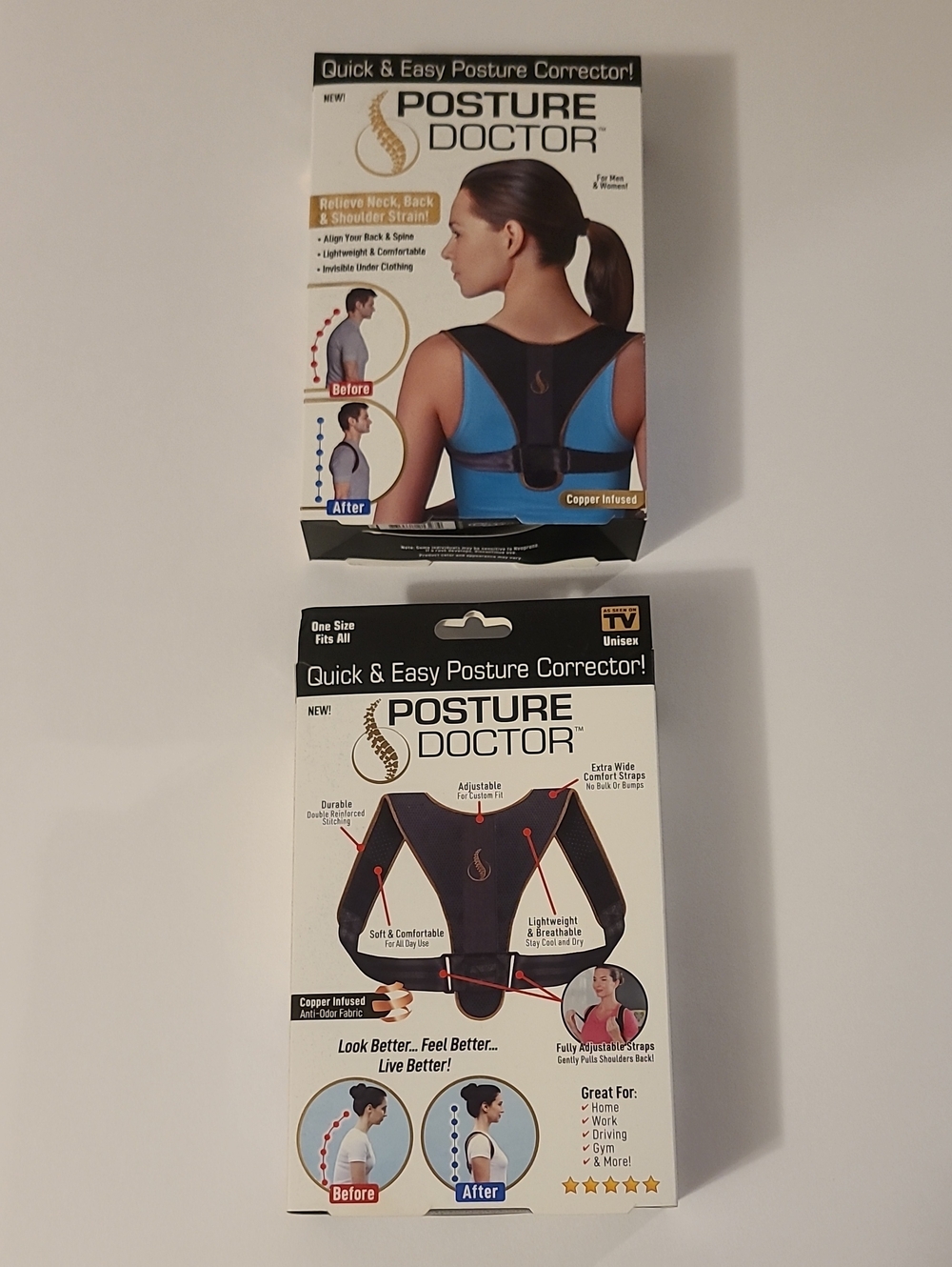Posture Doctor Posture Corrector in Black